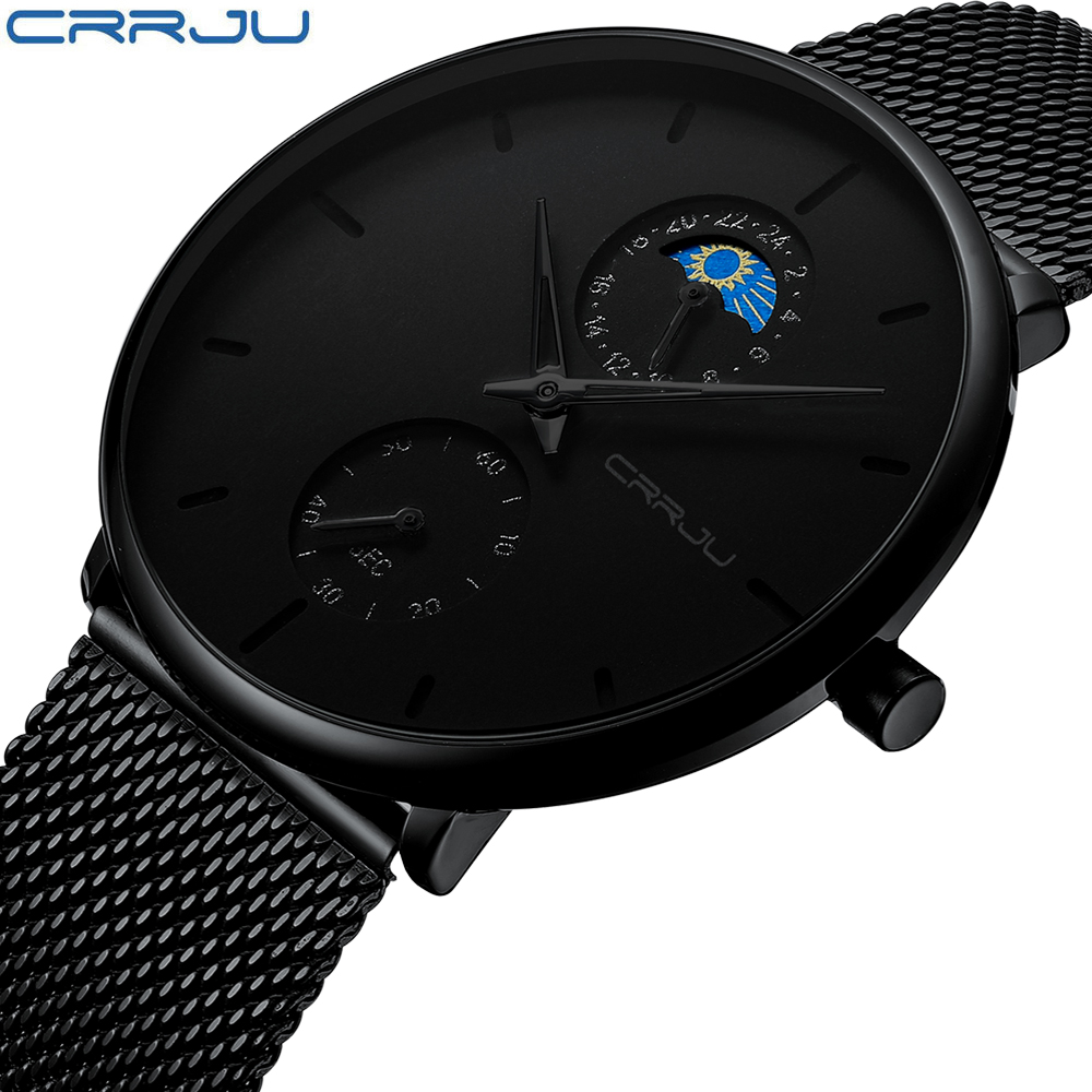 Luxury Watch Magazine - CRRJU, relógio de pulso masculino de