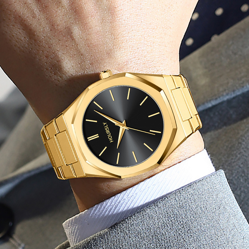 Luxury Watch Top 10 - Banda de aço inoxidável relógios de
