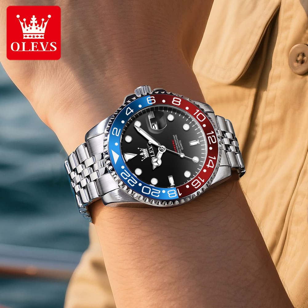 Relógio Masculino OLEVS 5657 O - Luxury Watch Magazine avaliação e preço