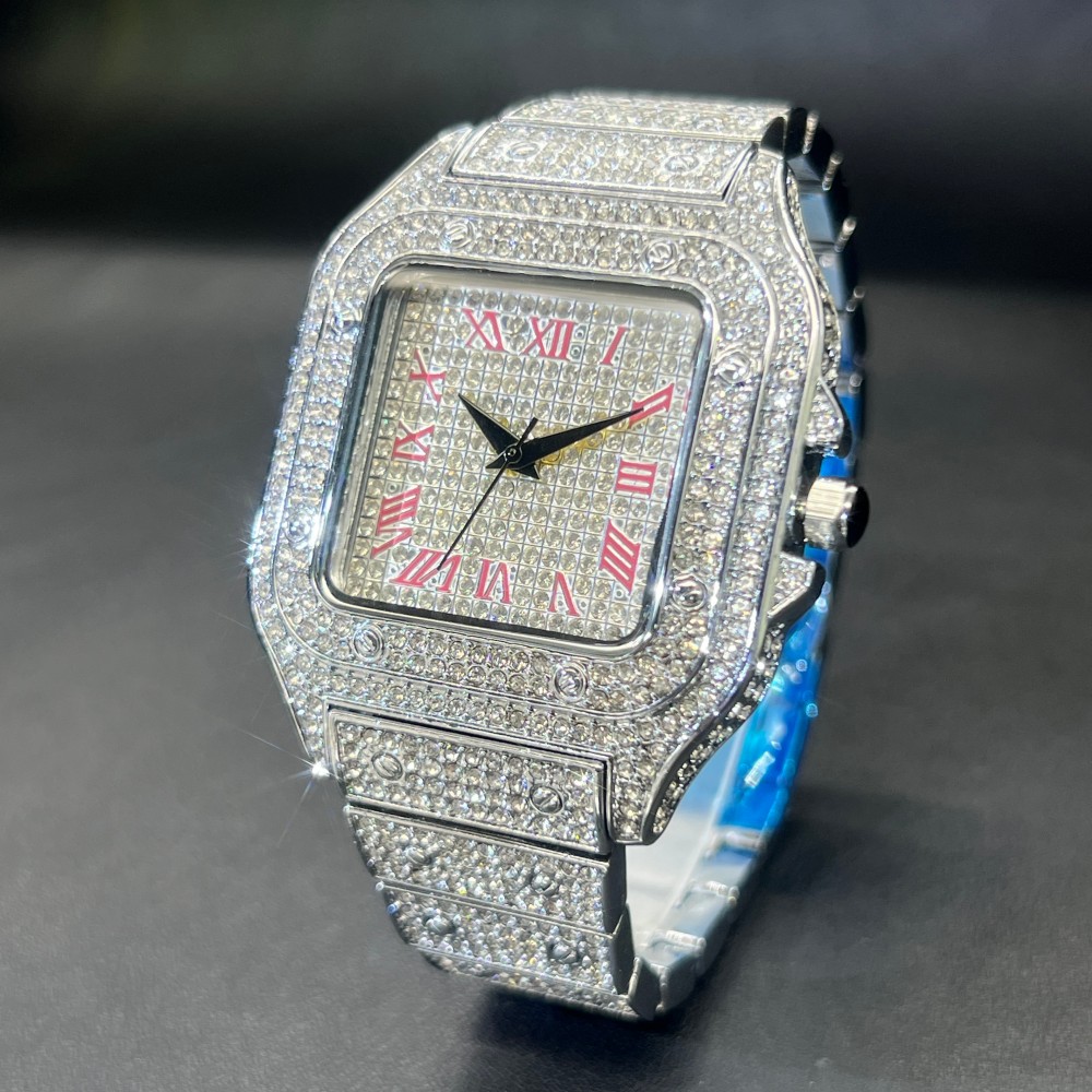 Missfox iced out relógio mascu - Luxury Watch Iceberg avaliação e preço