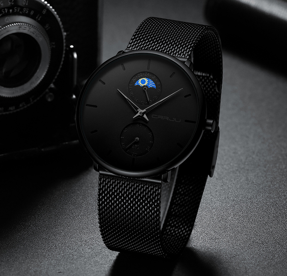 CRRJU, relógio de pulso mascul - Luxury Watch Magazine avaliação e preço