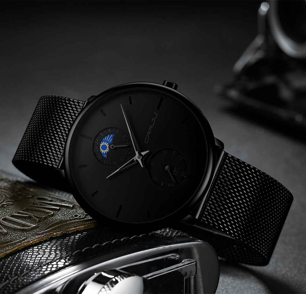 CRRJU, relógio de pulso mascul - Luxury Watch Magazine avaliação e preço