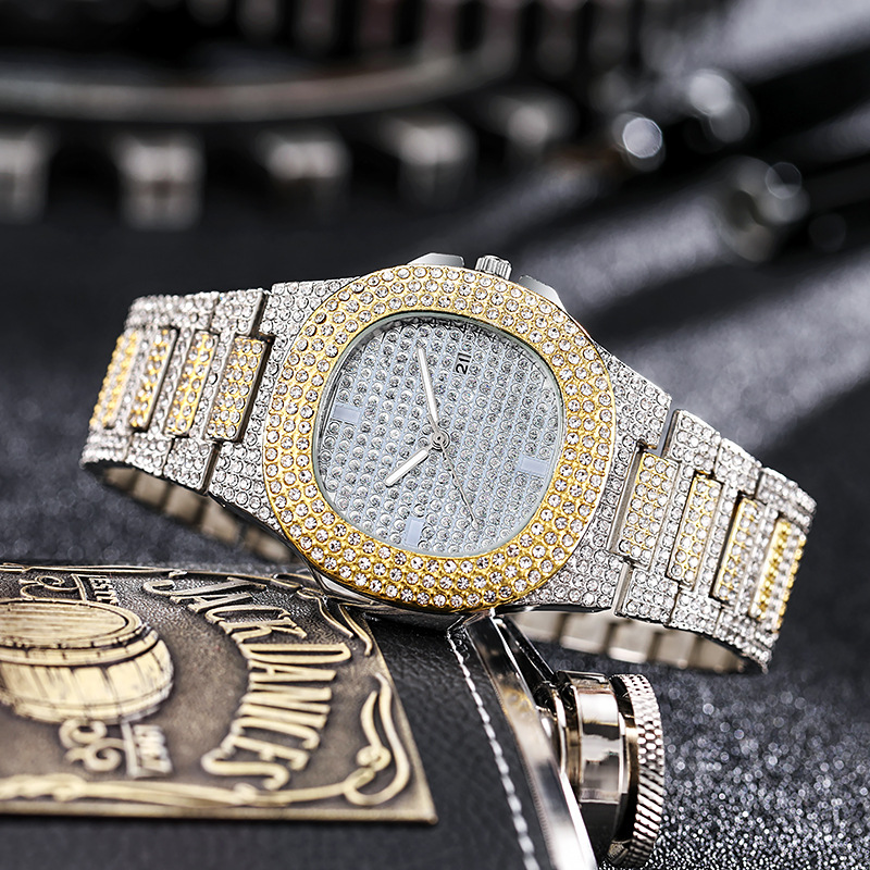 Nova moda iced out relógio par - Luxury Watch Iceberg avaliação e preço